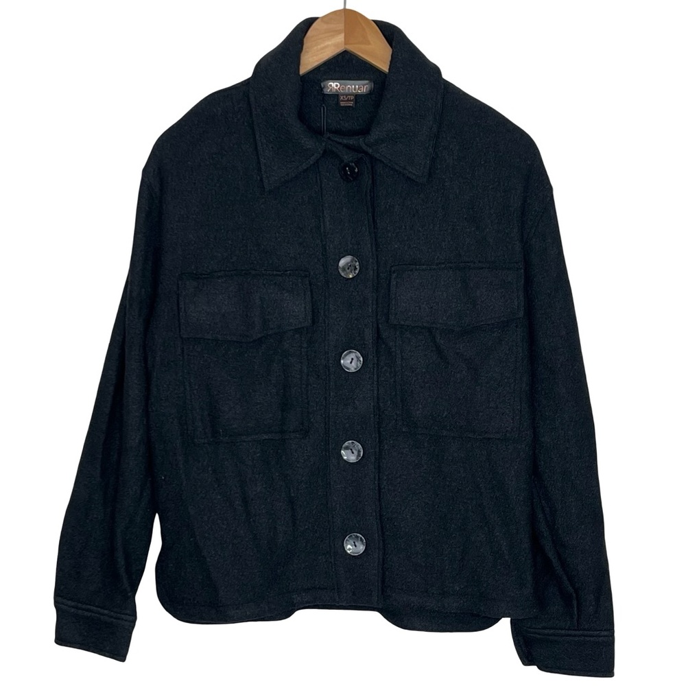 Renuar Black Wool blend Jacket